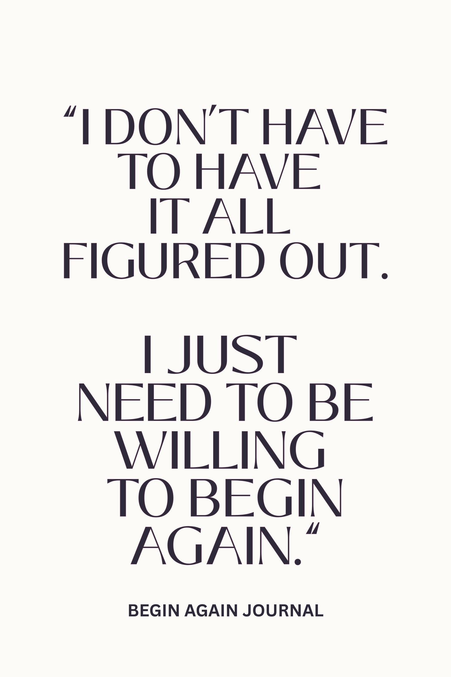 BEGIN AGAIN - Guided Prompts for Healing (DIGITAL DOWNLOAD)