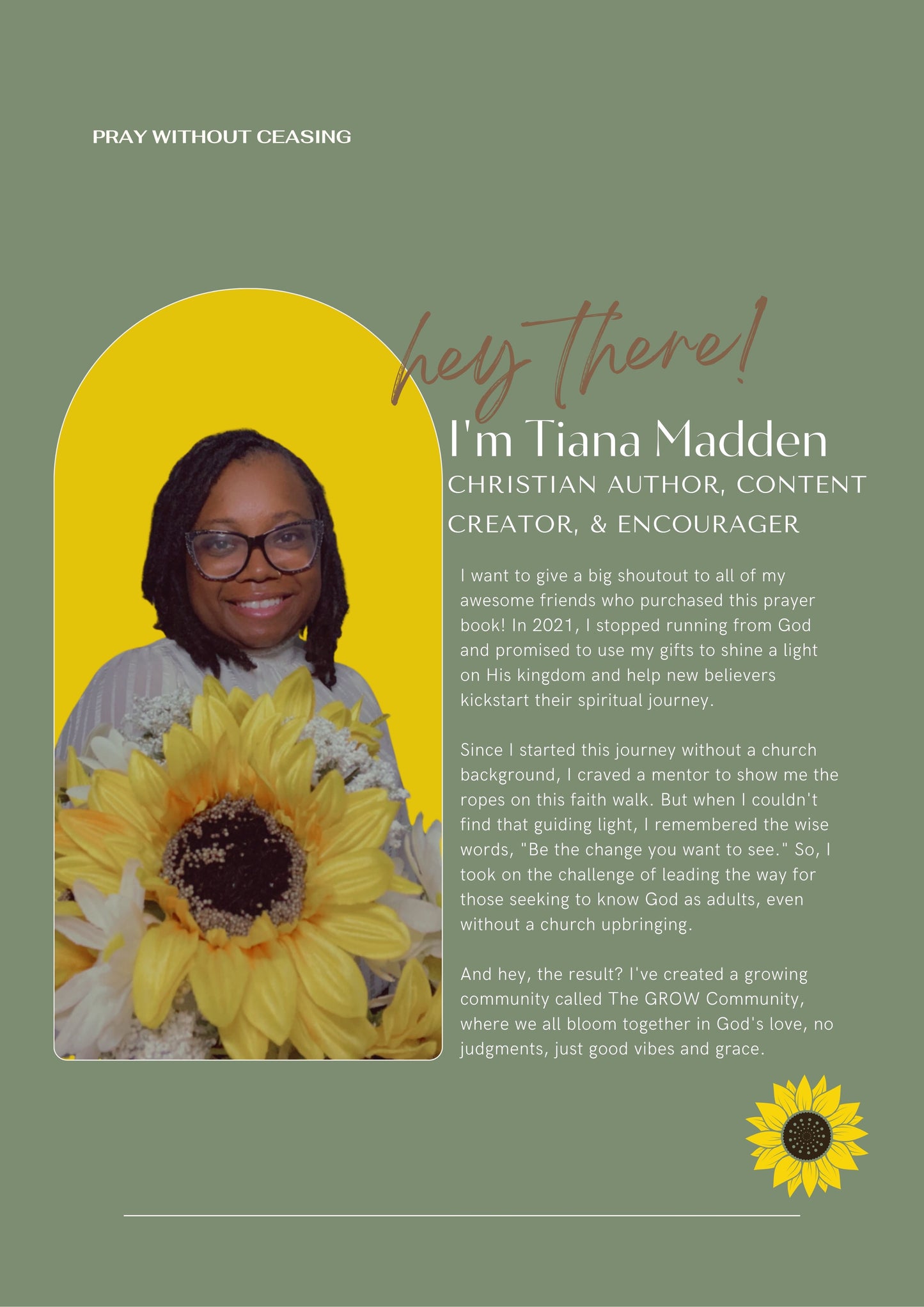 PRAY WITHOUT CEASING - Digital Download