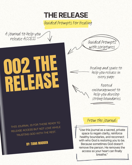 THE RELEASE - Guided Prompts For Healing (PHYSICAL JOURNAL)